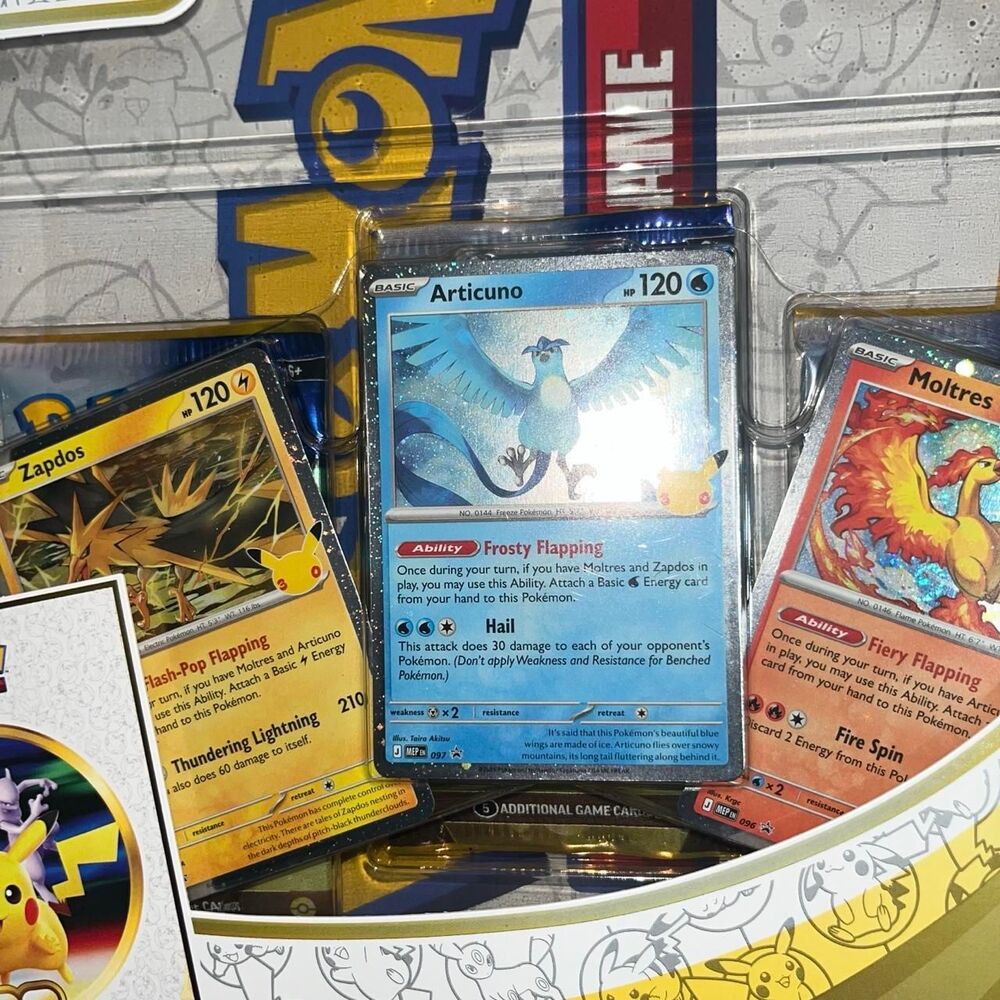 Pokemon 30th Anniversary Celebration Poster Collection Set NWT